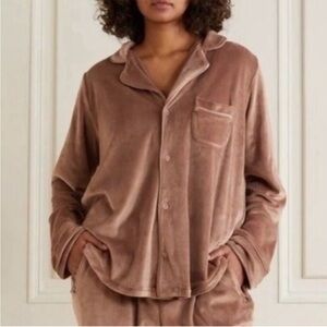 SKIMS Velour Siena Pajama Top